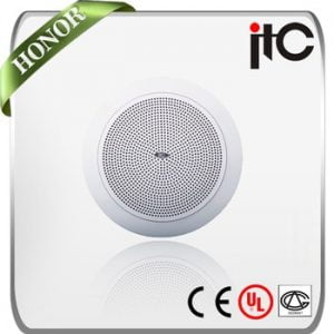 ITC T-106W Elegant 70V 3 Watt ABS Water Resistant Ceiling Speaker