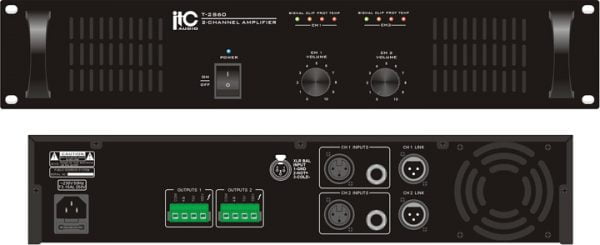 ITC T-2S60 Two Channel Power Amplifier