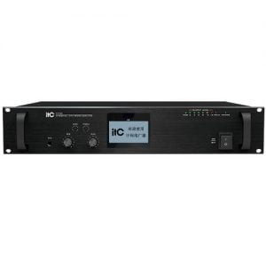 ITC T-77350 Rack Mount Network Audio Adapter withRMS 60W power amplifier, LAN CAT5 cable system
