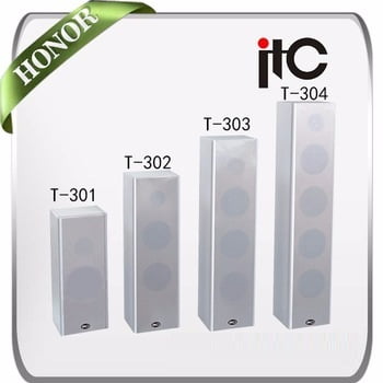 ITC T-301 Indoor Column Speaker, 5W-10W, 100V, wooden body