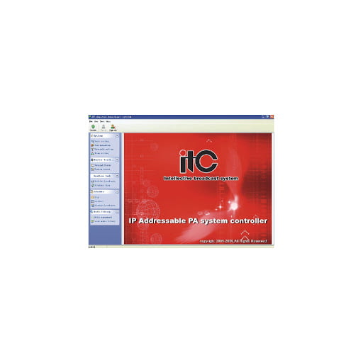 ITC T-6700R IP Network PA & Intercom System Software
